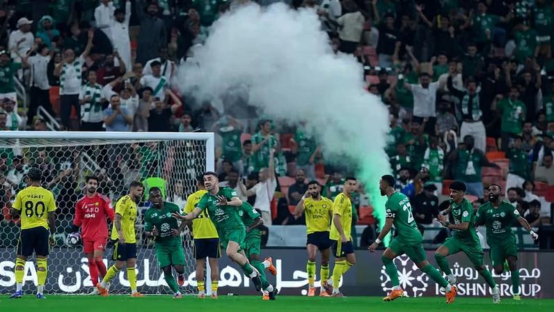 Al-Ahli x Al-Nassr — Foto: Yasser Bakhsh/Getty Images