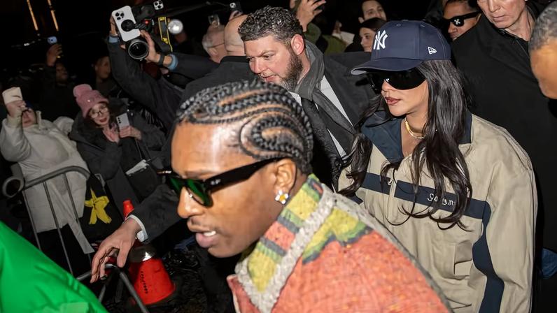 Rihanna e A$AP Rocky — Foto: Getty