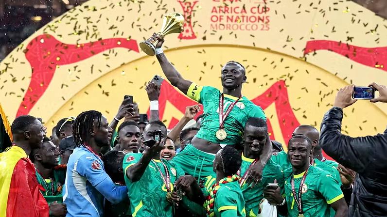 Com o título na Copa Africana de Nações, Senegal alcançou posição inédita no ranking da Fifa — Foto: Getty Images