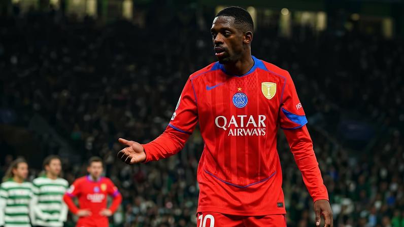 Ousmane Dembélé tem contrato com o Paris Saint-Germain até 30 de junho de 2028 — Foto: Getty Images