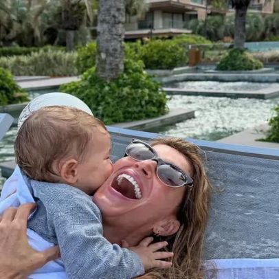 Gisele Bündchen comemora 1º aniversário do filho com fotos inéditas
