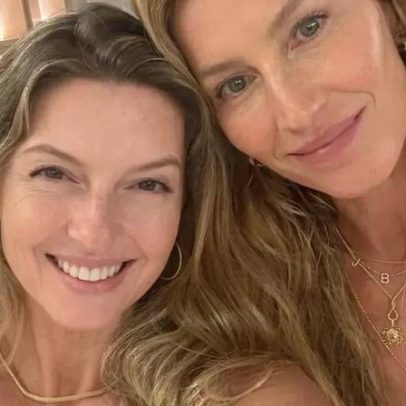 Gisele Bündchen dá pista sobre nome do bebê com colar de diamantes