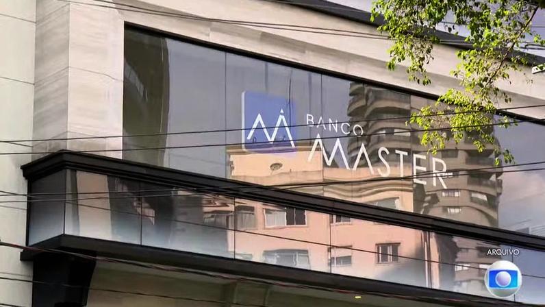 Entidades do setor bancário reagem à decisão do TCU que ameaça independência do BC no caso Banco Master — Foto: Jornal Nacional/ Reprodução