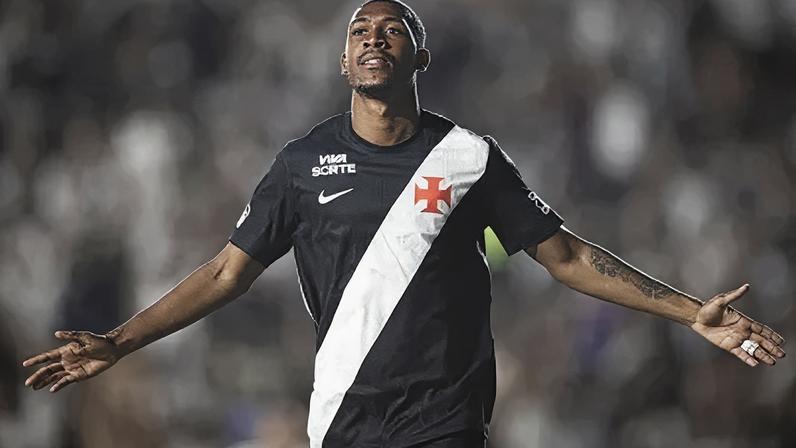 Rayan comemora gol sobre o Maricá, o primeiro do Vasco em 2026