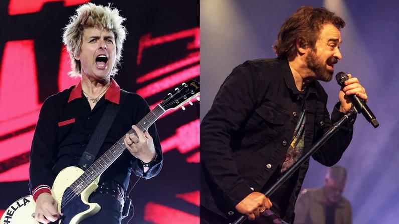 Green Day's Billie Joe Armstrong and Counting Crows' Adam Duritz.
