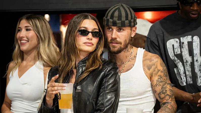 Hailey and Justin Bieber have lawyered up against the TikToker who claimed they have an “abusive marriage.”