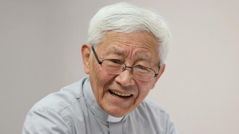 A photo of Cardinal Zen