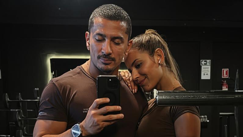 Hariany Almeida e Renan Machado — Foto: Reprodução/Instagram