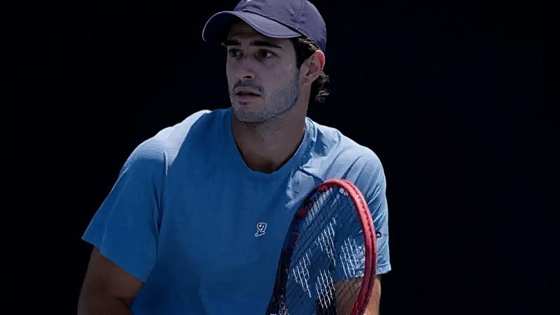 Gustavo Heide parou na segunda rodada do qualy do Australian Open (Divulgação/Slyce)