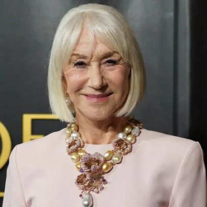 Helen Mirren diz que cirurgia plástica entre jovens é erro terrível