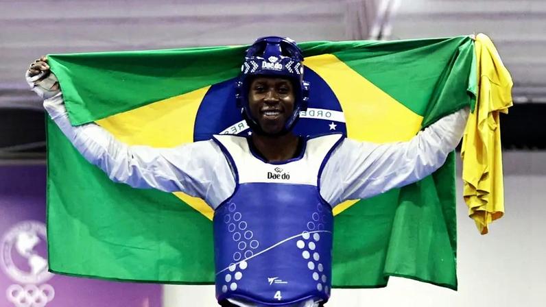 Henrique Marques foi campeão do Pan Júnior de Assunção (Foto: Ana Patricia/COB)