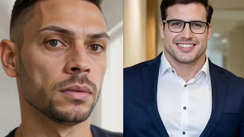 Renê da Silva Nogueira Junior é suspeito de matar o gari Laudemir de Souza Fernandes, de 44 anos. Créditos: Reprodução