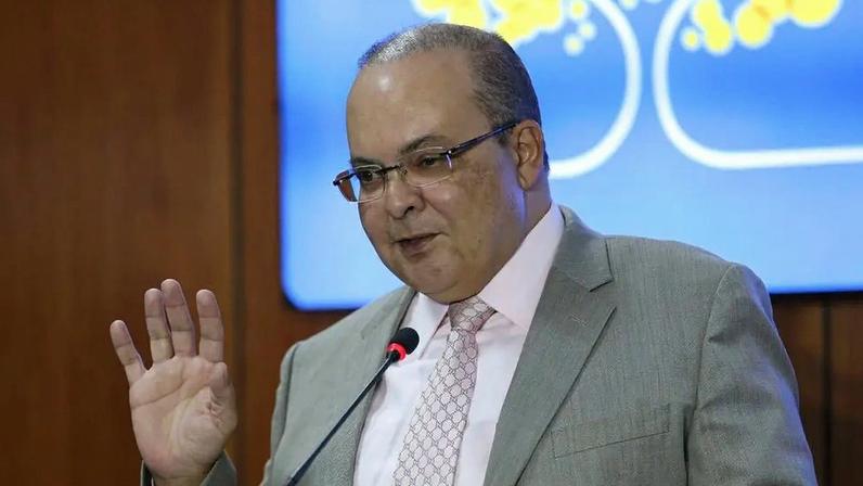 O governador Ibaneis Rocha (MDB-DF), do Distrito Federal. (Foto: José Cruz/Agência Brasil)