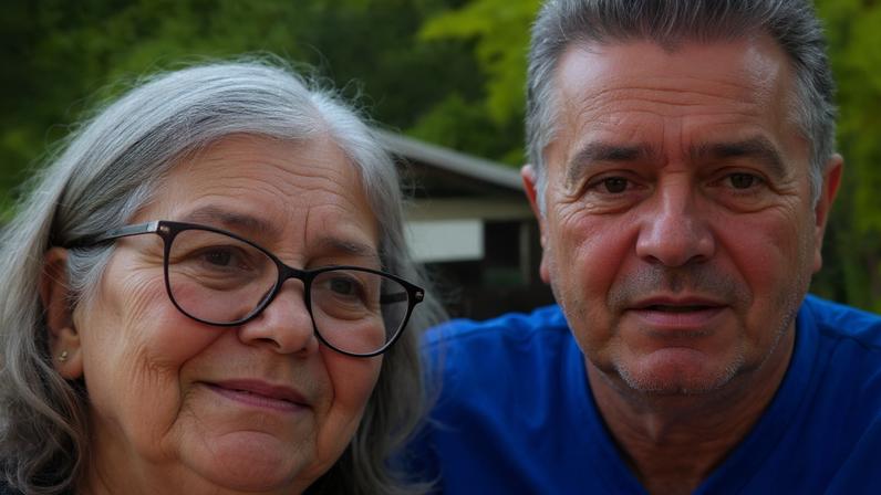 Maria Deusdete da Mata Ribeiro, de 67 anos, e Marcos da Mata Ribeiro, 68 anos. Créditos: Arquivo Pessoal