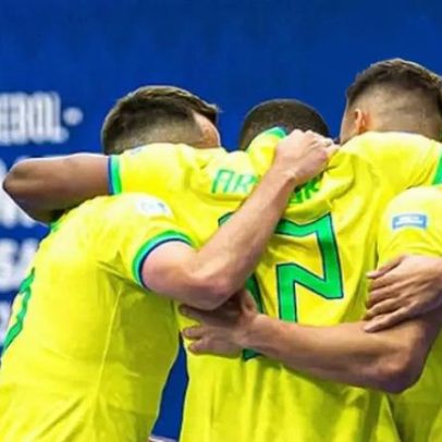 Brasil evita derrota histórica diante da Colômbia na Copa América de Futsal