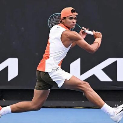 Guto Miguel avança às quartas do juvenil do Australian Open