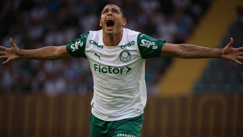 Juliano marcou o terceiro gol do Palmeiras na vitória sobre o Ituano: (Foto: Guilherme Veiga/Palmeiras)
