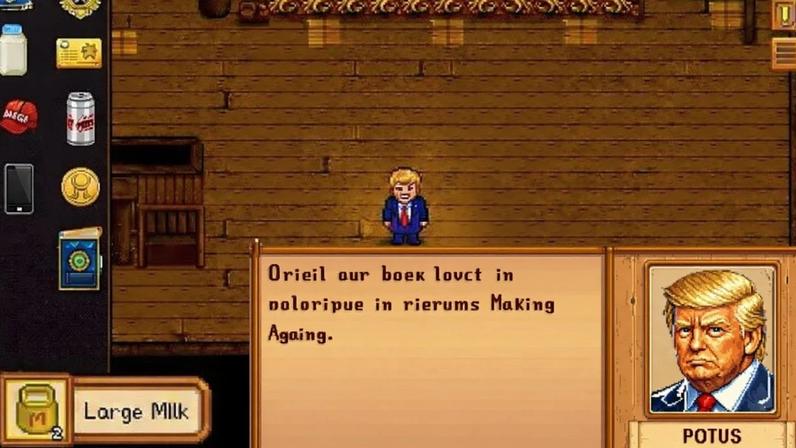 Trump usa Stardew Valley para pressionar por terceiro mandato