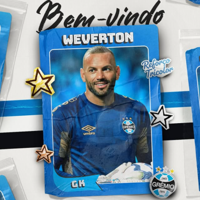 Grêmio anuncia contratação de Weverton até 2028