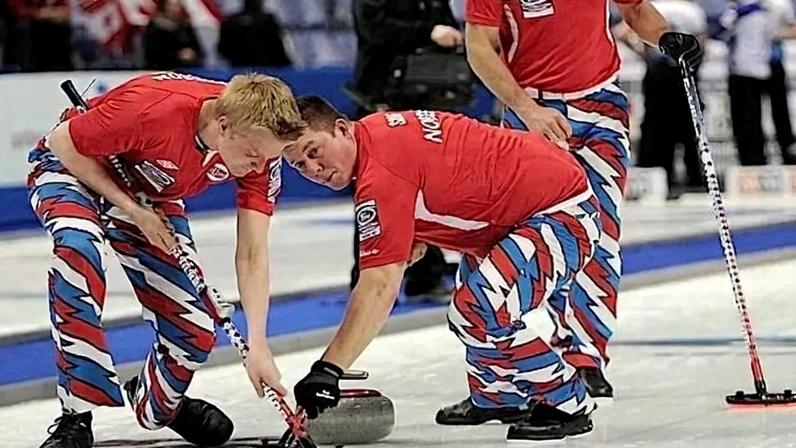 Mundial Masculino de curling - Noruega (Foto: Michael Burns/WCF/CCA)