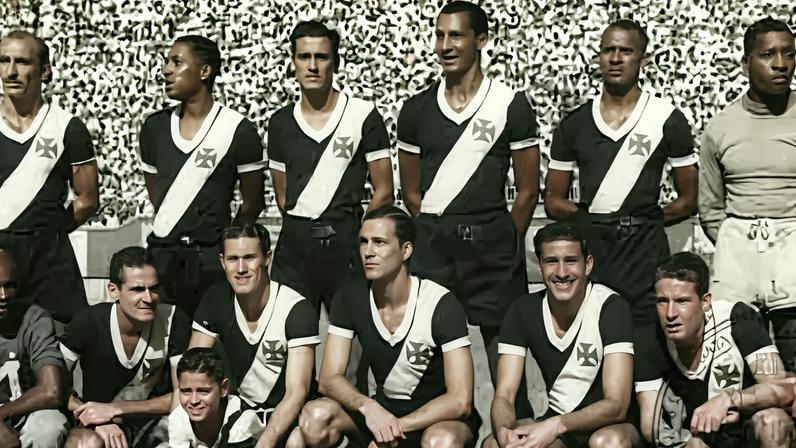 O Expresso da Vitória em ação nos anos 1940, período de maior domínio do Vasco da Gama no futebol brasileiro e sul-americano.