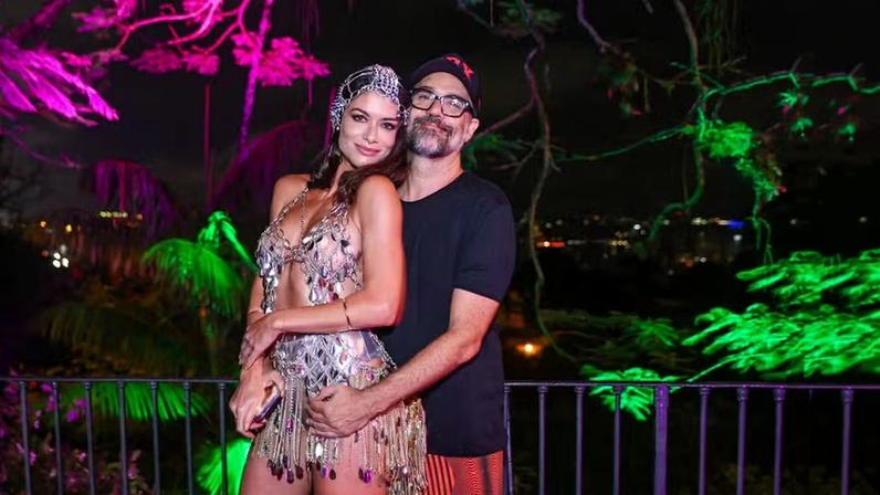Alinne Moraes e Mauro Lima — Foto: Manu Scarpa/Brazil News