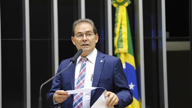 Deputado Paulinho da Força durante fala na Câmara dos Deputados — Foto: Billy Boss/Câmara dos Deputados