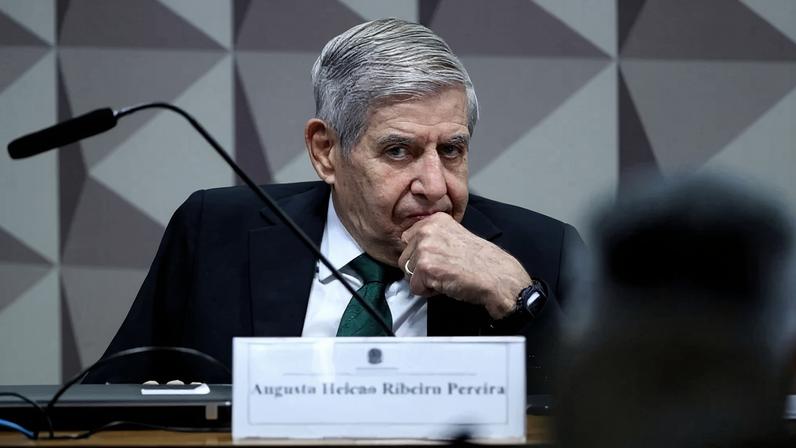Tomada de depoimento do ex-ministro do GSI, General Augusto Heleno. Foto: Bruno Spada / Câmara dos Deputados