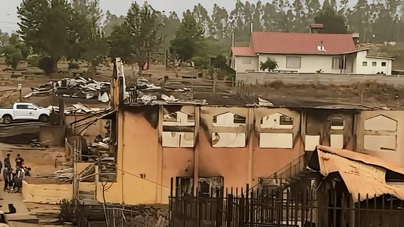 Chile: igrejas evangélicas são destruídas por incêndio florestal