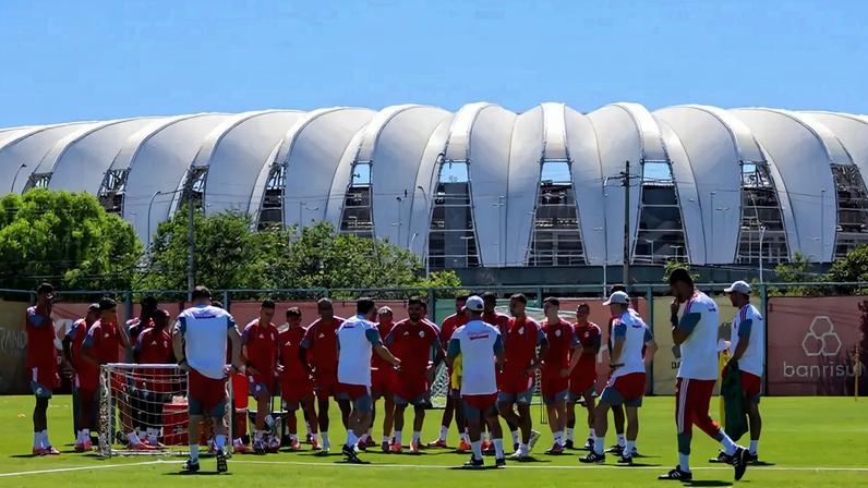 Treino do Internacional na pré-temporada de 2026
