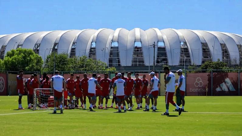 Treino do Internacional na pré-temporada de 2026 (Foto: Ricardo Duarte/Internacional)