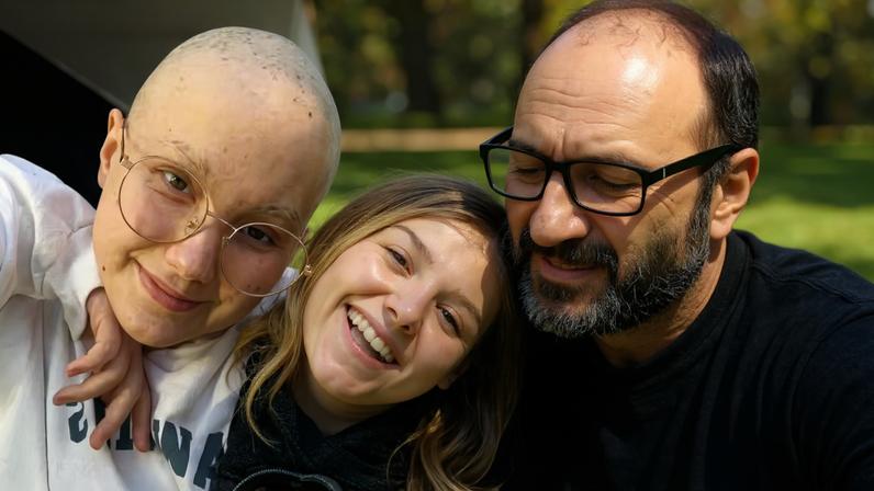 Isabel Veloso e o pai, Joelson Veloso — Foto: Reprodução/Instagram
