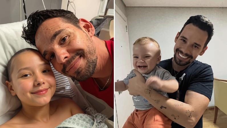 Isabel Veloso e Lucas Borbas tiveram Arthur, de um ano — Foto: Reprodução/Instagram