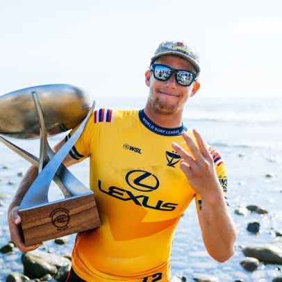 John John Florence não competirá no WSL em 2026
