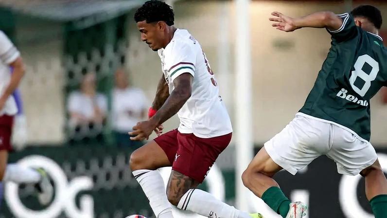 John Kennedy na partida entre Fluminense e Boavista, pelo Campeonato Carioca (Foto: Marcelo Gonçalves/FFC)