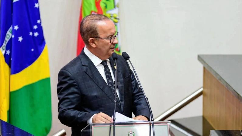 O governador de Santa Catarina, Jorginho Mello. Foto: GovSC/Reprodução