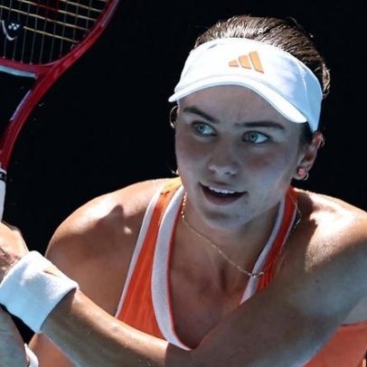 Iva Jovic, a mais jovem nas quartas, compartilha conselhos de Djokovic