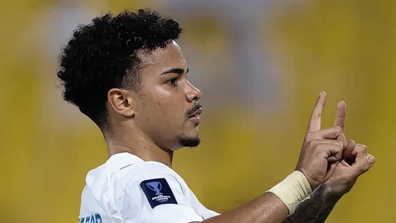 Kaio César comemora gol pelo Al Hilal