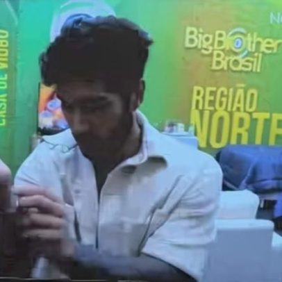 Noiva sertaneja faz videochamada e se emociona com declaração na Casa de Vidro