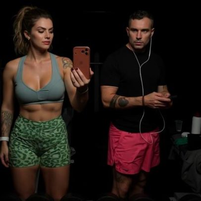 Kely Key treina com o marido, reforçando parceria fitness