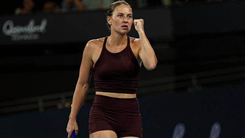 Marta Kostyuk (Foto: Brisbane International)