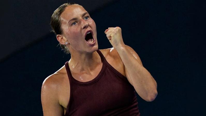 Marta Kostyuk (Foto: Brisbane International)