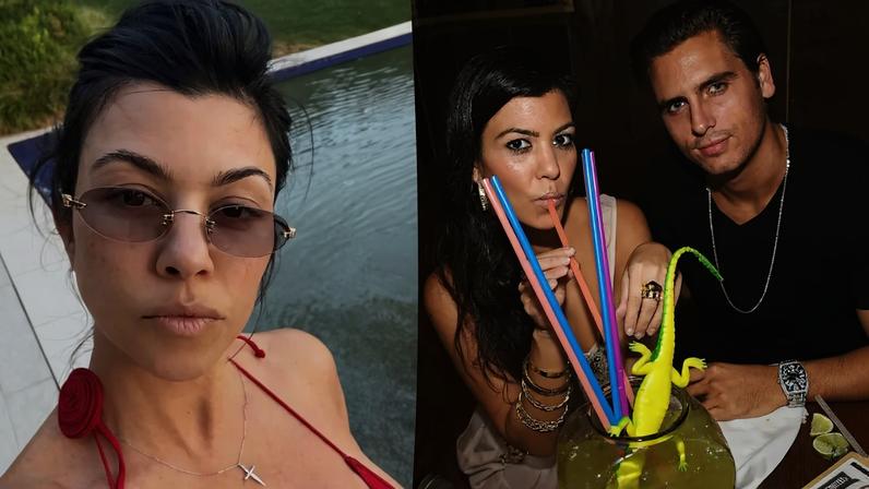 Kourtney Kardashian (pictured above in May 2025) revealed she has not “drank alcohol in three years” on Friday.