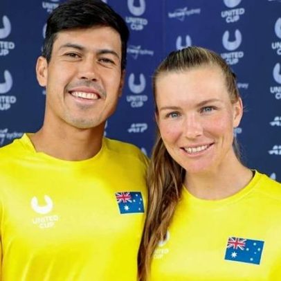Noivos na United Cup: número 2 da equipe australiana fica noivo