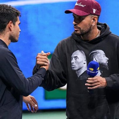 Alcaraz recebe convite inusitado de Kyrgios antes do Australian Open