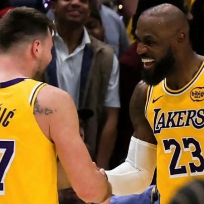 LeBron James aponta Luka Dončić como rosto do Lakers
