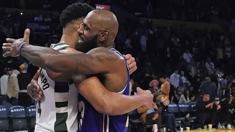 Giannis Antetokounmpo revela presente de LeBron James