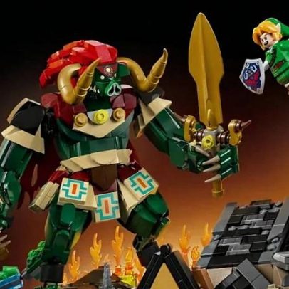 Vazamentos de Lego Zelda revelam a batalha final de Ocarina of Time