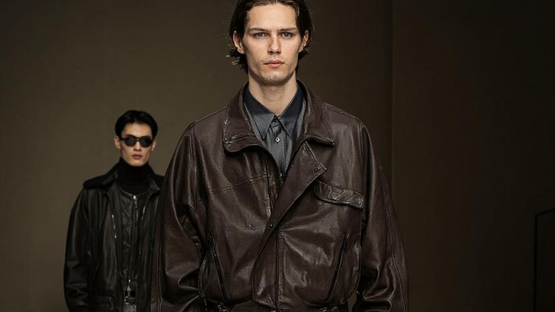 Coleção de inverno 26 Giorgio Armani.