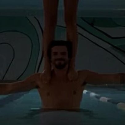 Irmã de Marquezine, Luana Maia beija Lucca Picon em piscina